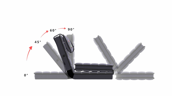 品質  Remote Control Foldable Massage Mattress 10.6lbs Massage Bed Portable 工場