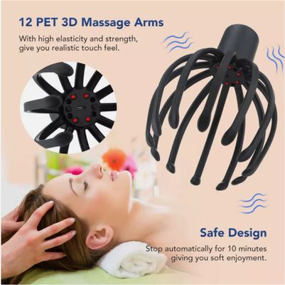 品質  Electric Octopus Claw Scalp Massager for Stress Relief and Increased Blood Circulation Package Contents 1 Head Massager 工場