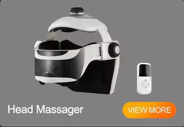4つのモードで頭皮首顔のための無線ヘルメットマッサージ機
