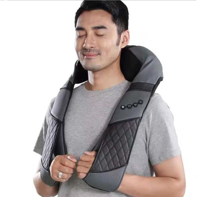 ワイヤレス マッサージ シャール グレー 無線 ネックアンドショulder マッサージ機