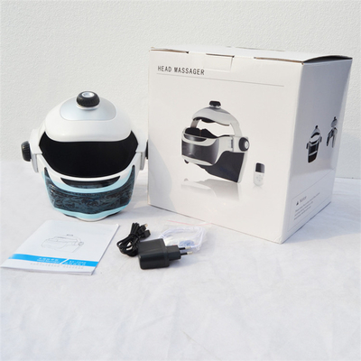 1.5ポンド 電気ヘッドマッサージヘルメット 深いリラックスマッサージヘルメット