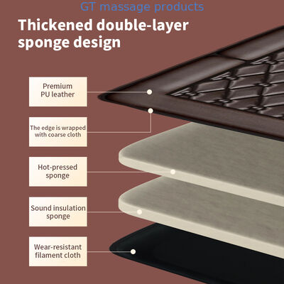 快適で耐久性のある携帯式折り畳み式マッサージマットレス ウェルネスセンターやモバイルセラピストに最適 簡単に保管できます